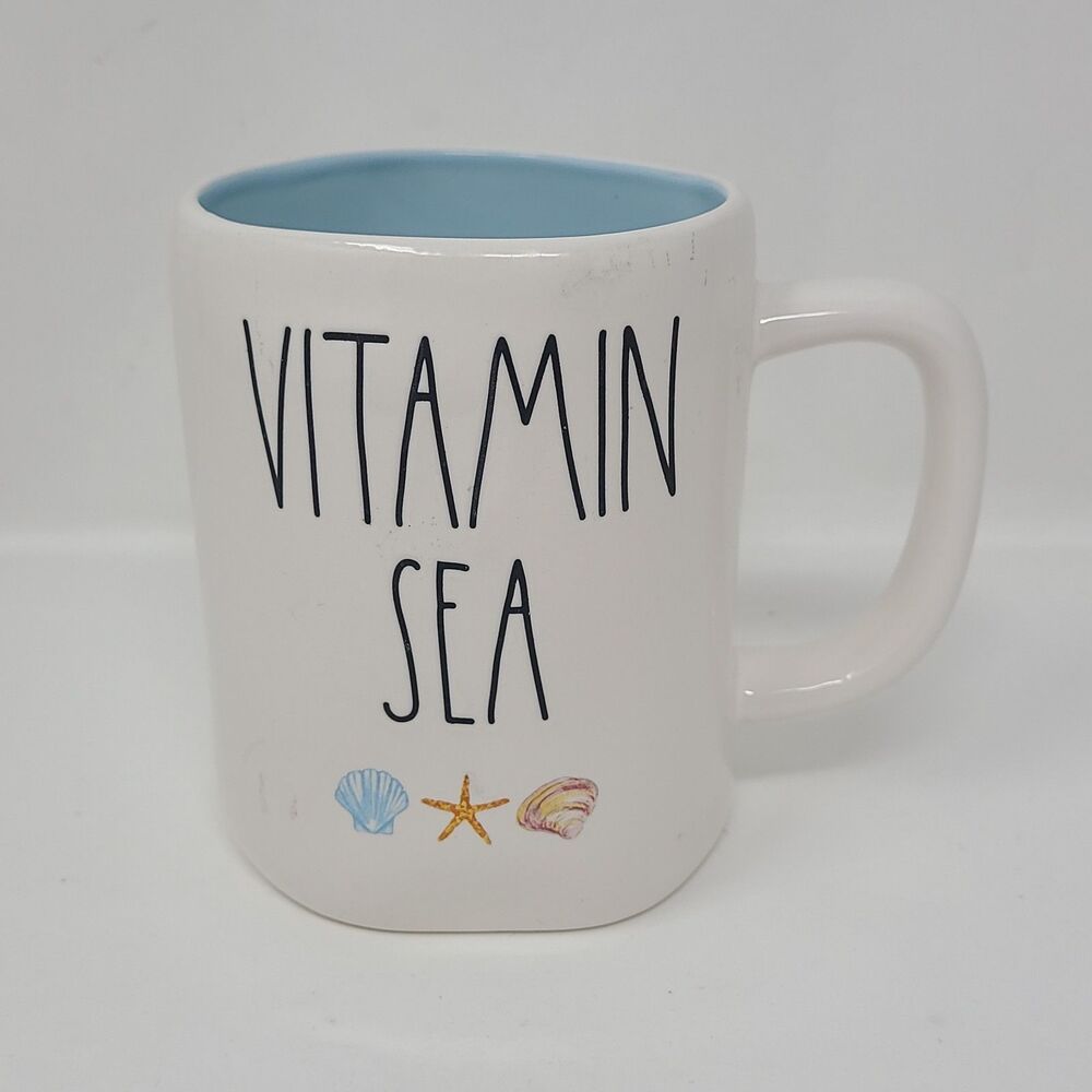 Rae Dunn Vitamin Sea Mug by Magenta -239-